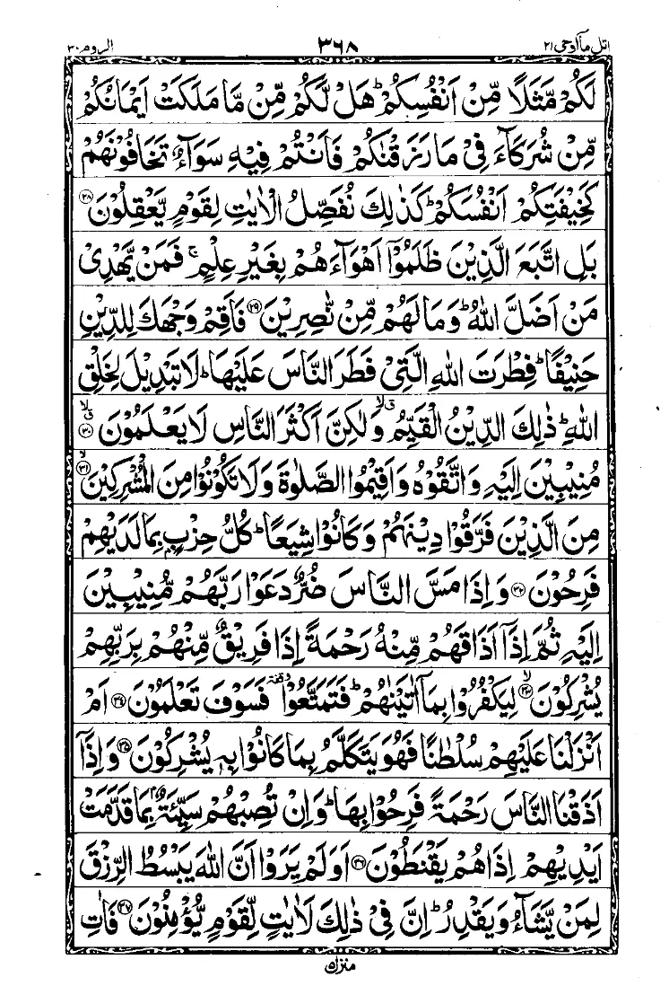 الجزء الحادي والعشرون من القرآن الصفحة 6