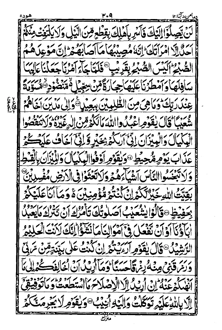 سورة هود الصفحة 10