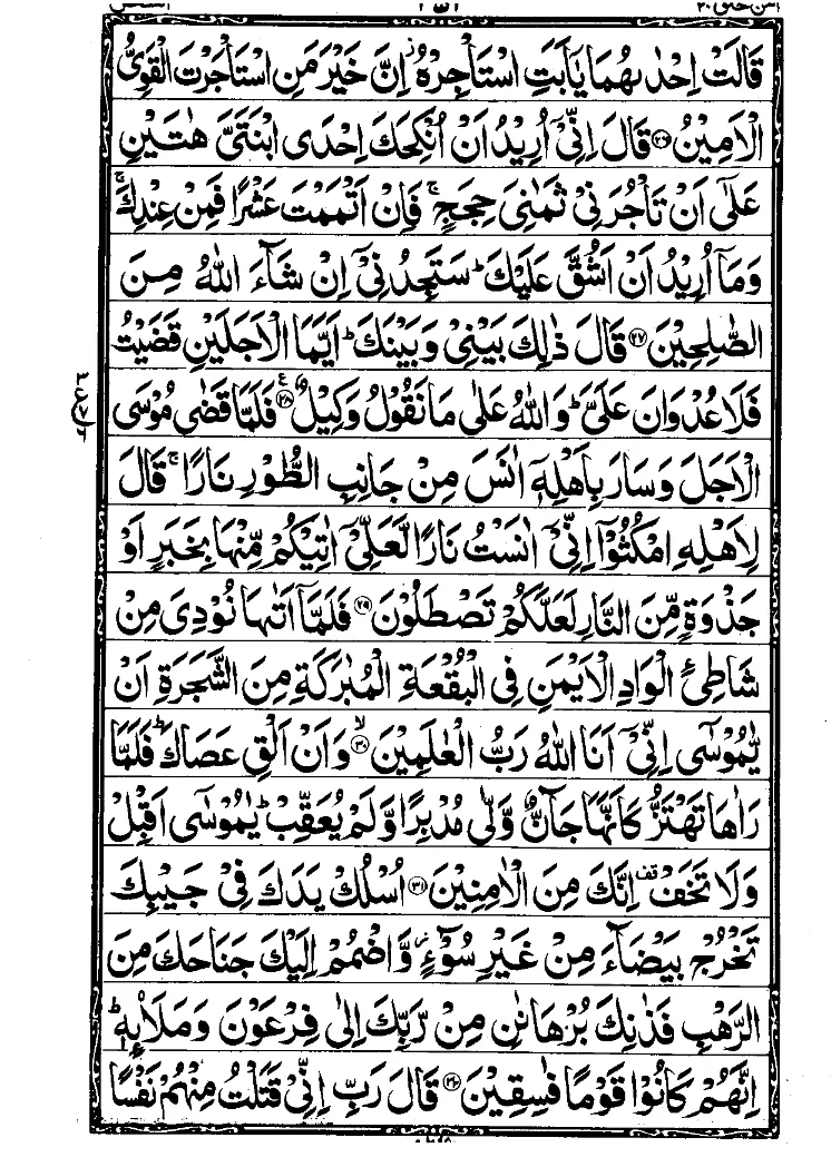 سورة القصص الصفحة 4