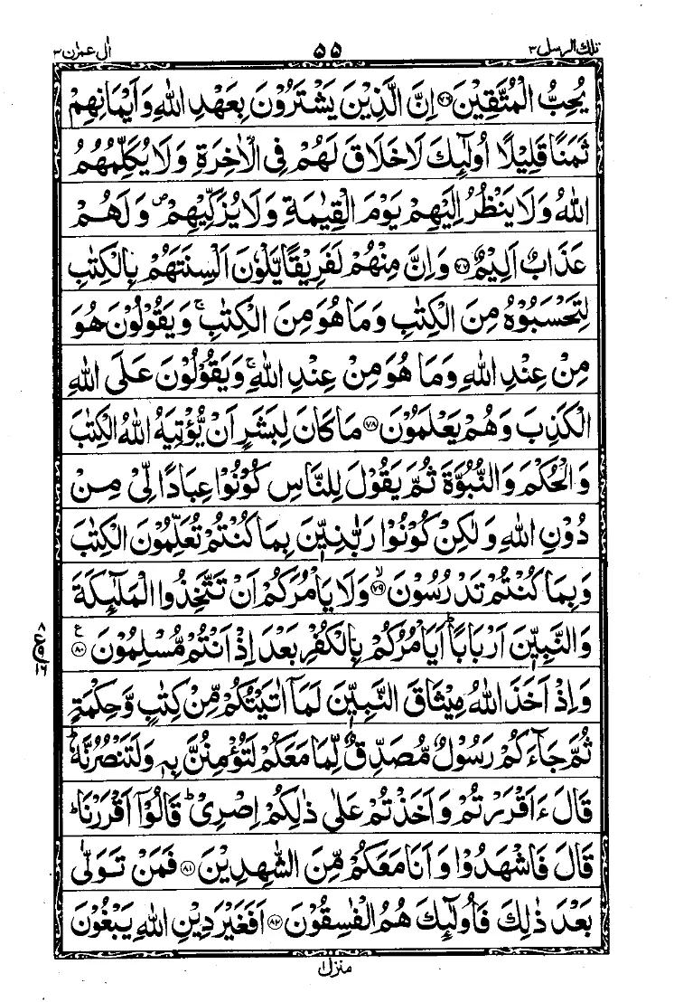 سورة آل عمران الصفحة 10