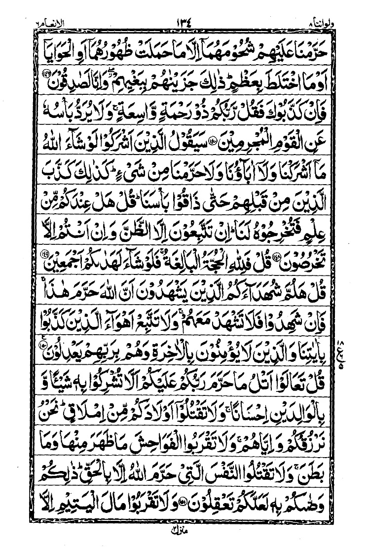 سورة الأنعام الصفحة 19