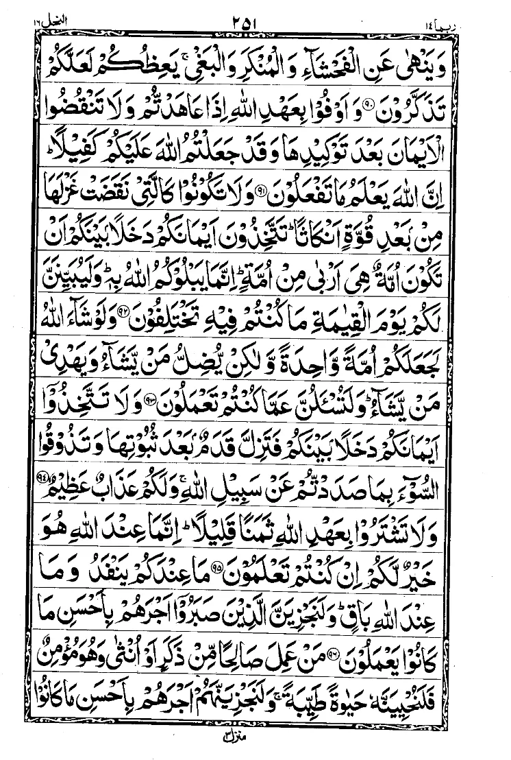 Surah An-Nahl Page 11