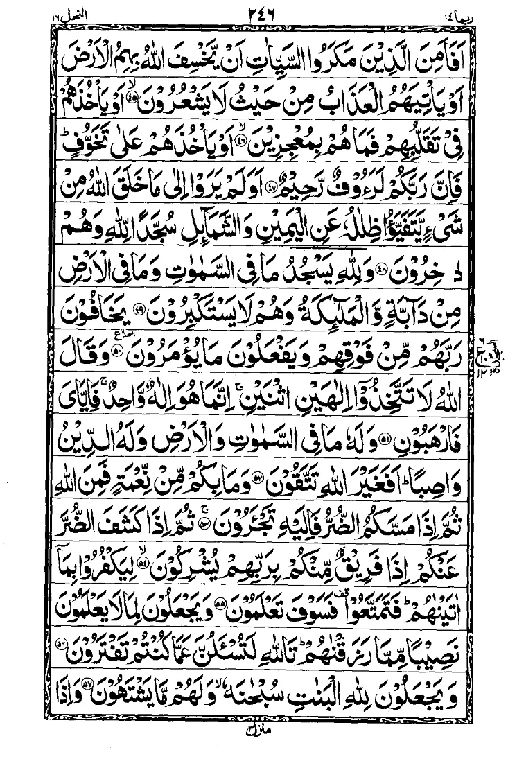 Surah An-Nahl Page 6