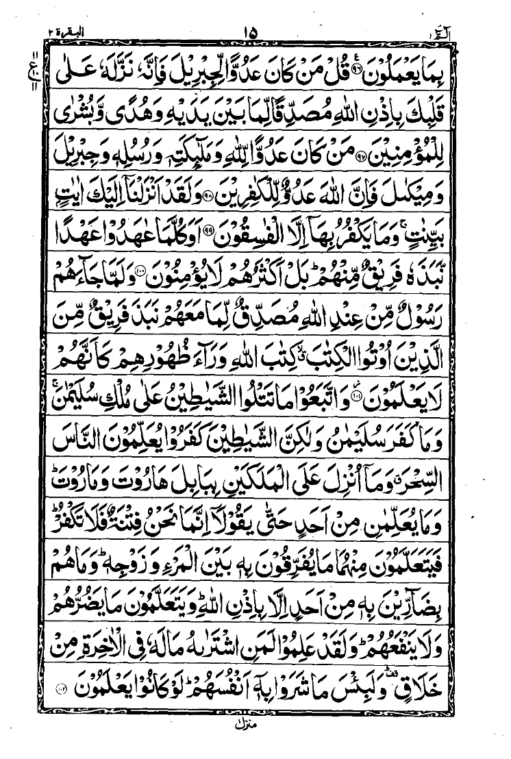 Surah Al-Baqarah Page 13