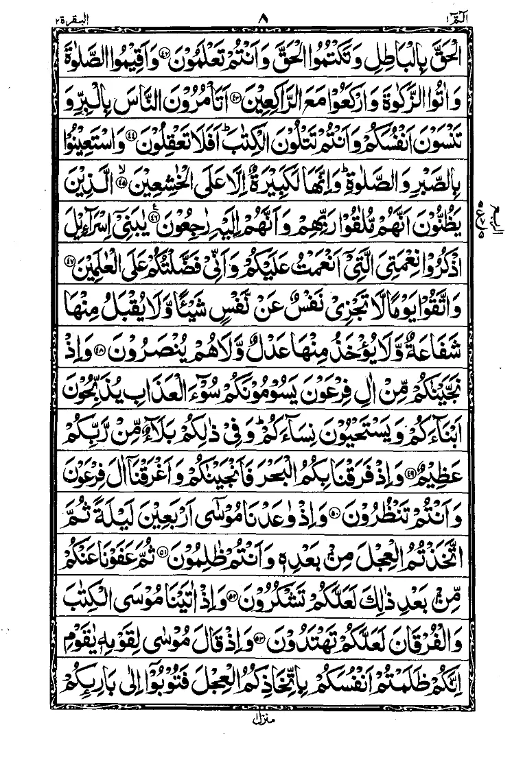 Surah Al-Baqarah Page 6