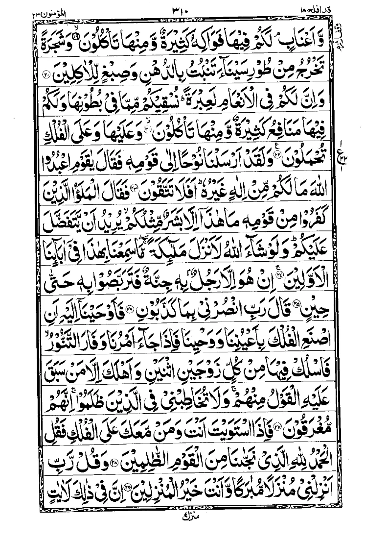 Surah Al-Mu’minun Page 2