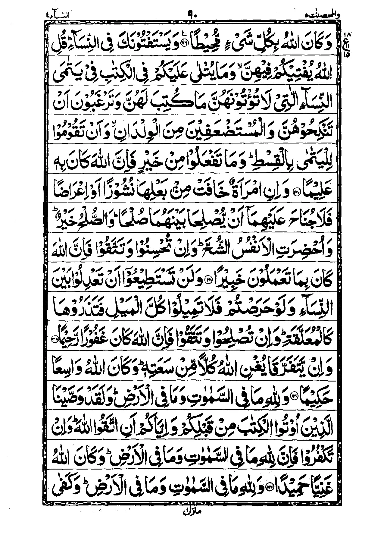 Surah An-Nisa Page 21