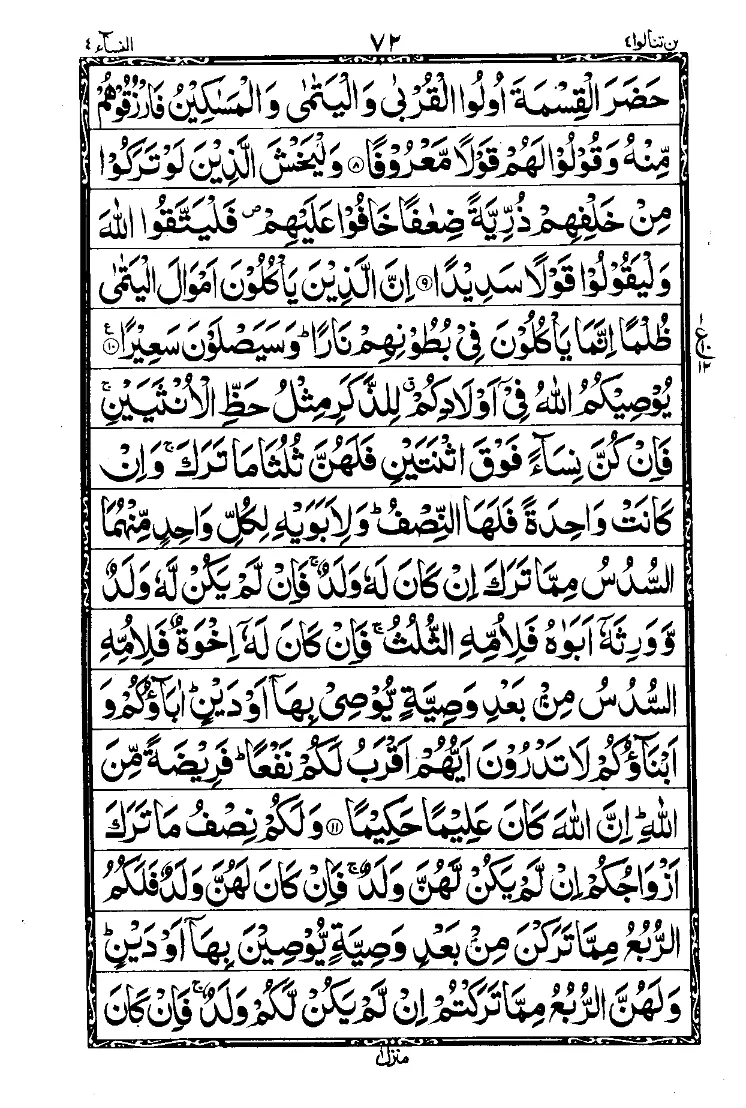 Surah An-Nisa Page 3
