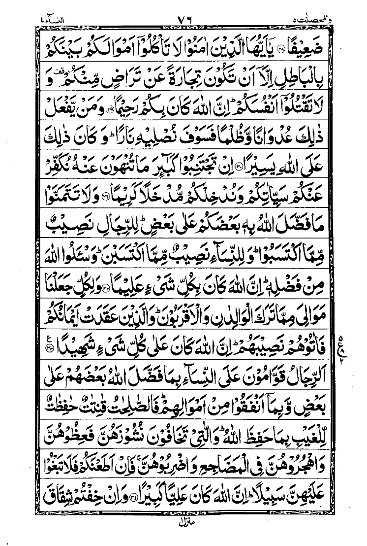 Surah An-Nisa Page 7