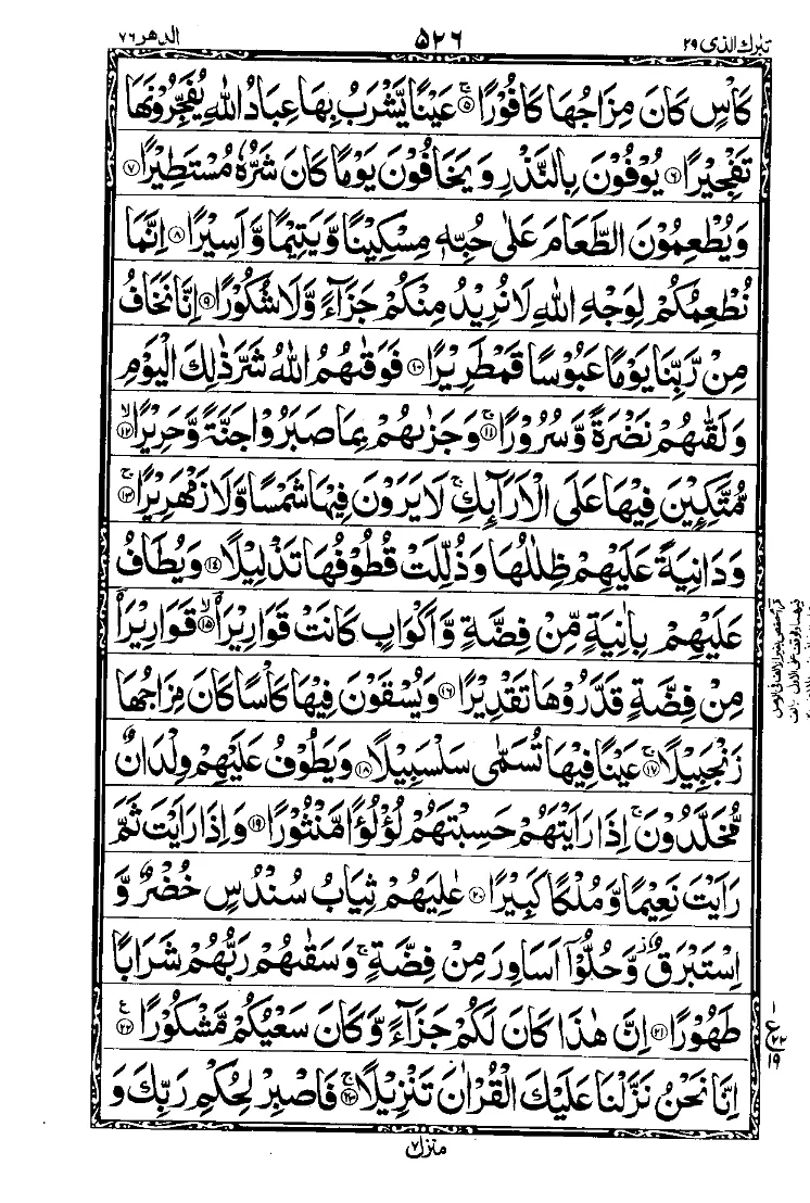 Surah Al-Insan Page 2